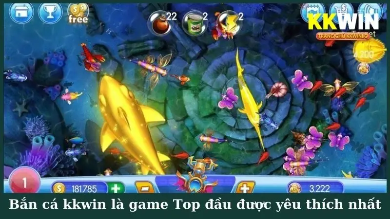 Bắn cá kkwin là game Top đầu được yêu thích nhất