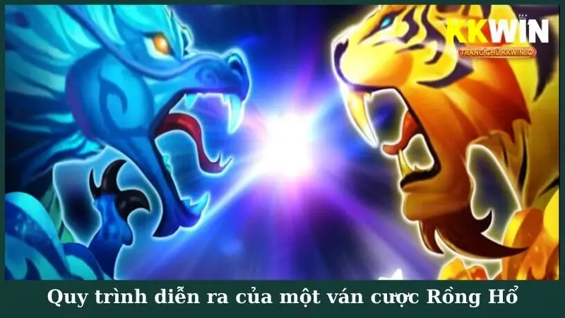 Quy trình diễn ra của một ván cược Rồng Hổ