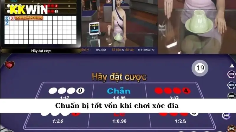 Chuẩn bị tốt vốn khi chơi xóc đĩa