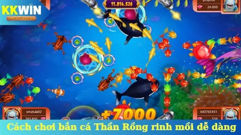 Thủ thuật chơi bắn cá Thần Rồng rinh mồi dễ dàng