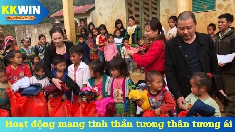 KKWin vì nụ cười con trẻ - Hoạt động mang tinh thần tương thân tương ái
